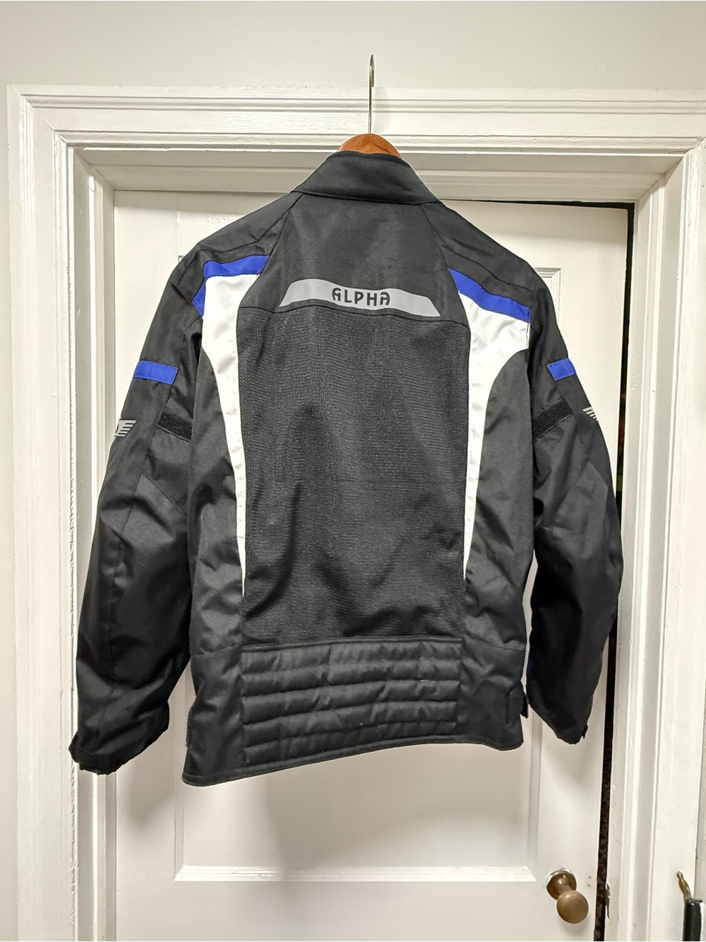 Alpha Riding Gear Men’s Motorcycle Jacket - Picture 2 of 4